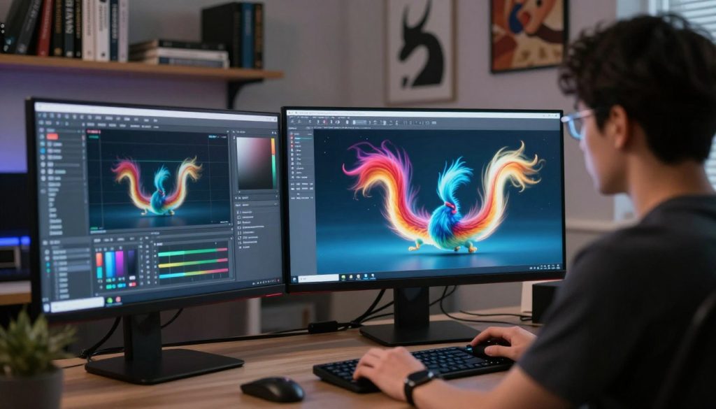 Optimizing render times for complex tail physics
