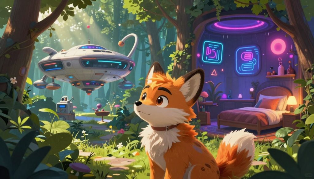 ai furry backgrounds