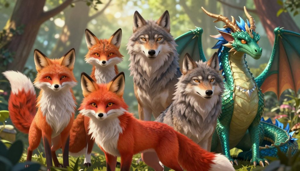 ai furry species list