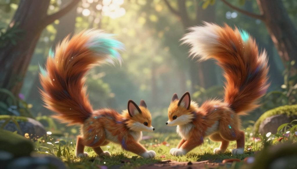 ai furry tail physics