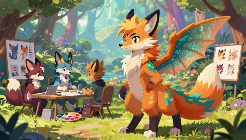 custom fursona ai