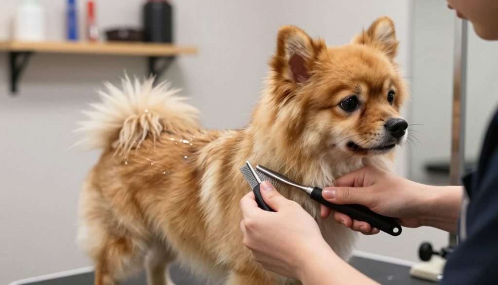 fur grooming