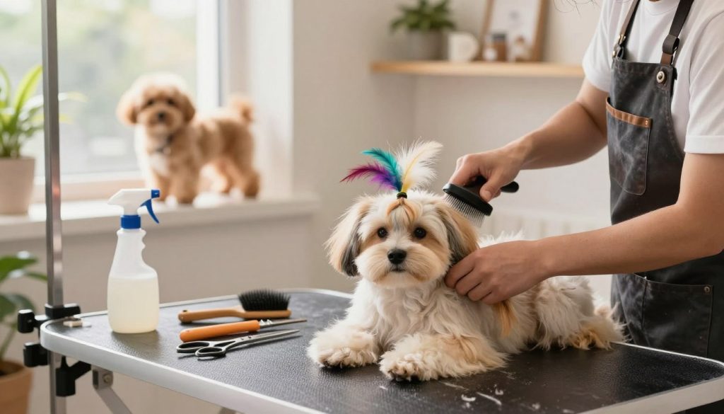fur grooming