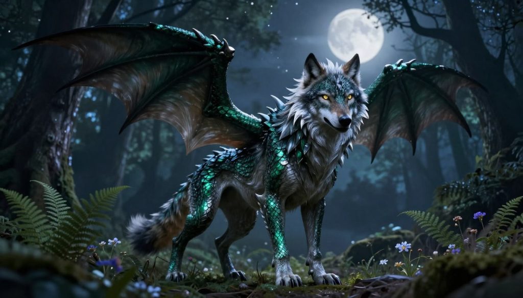 wolf-dragon hybrid